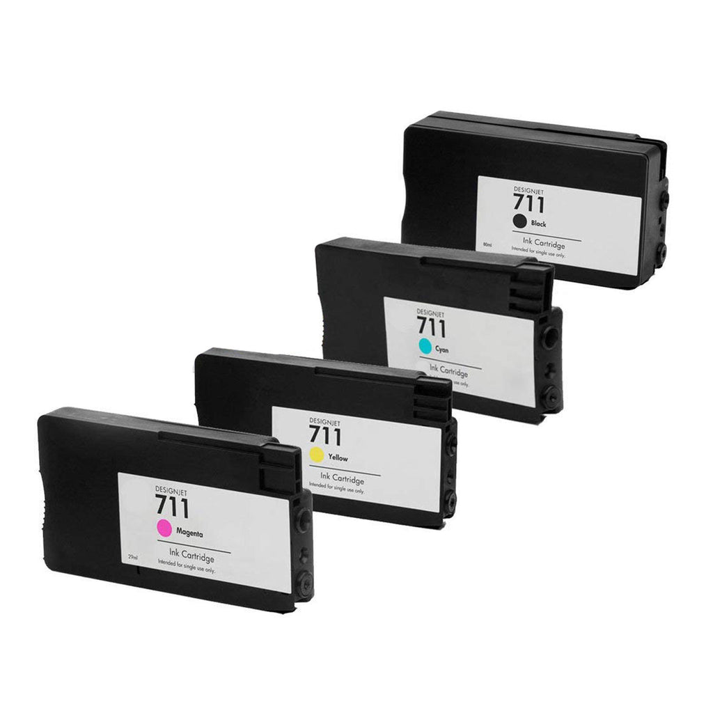Black Ink Cartridge for HP ( HP 711XLB) - 24 Months Guarantee