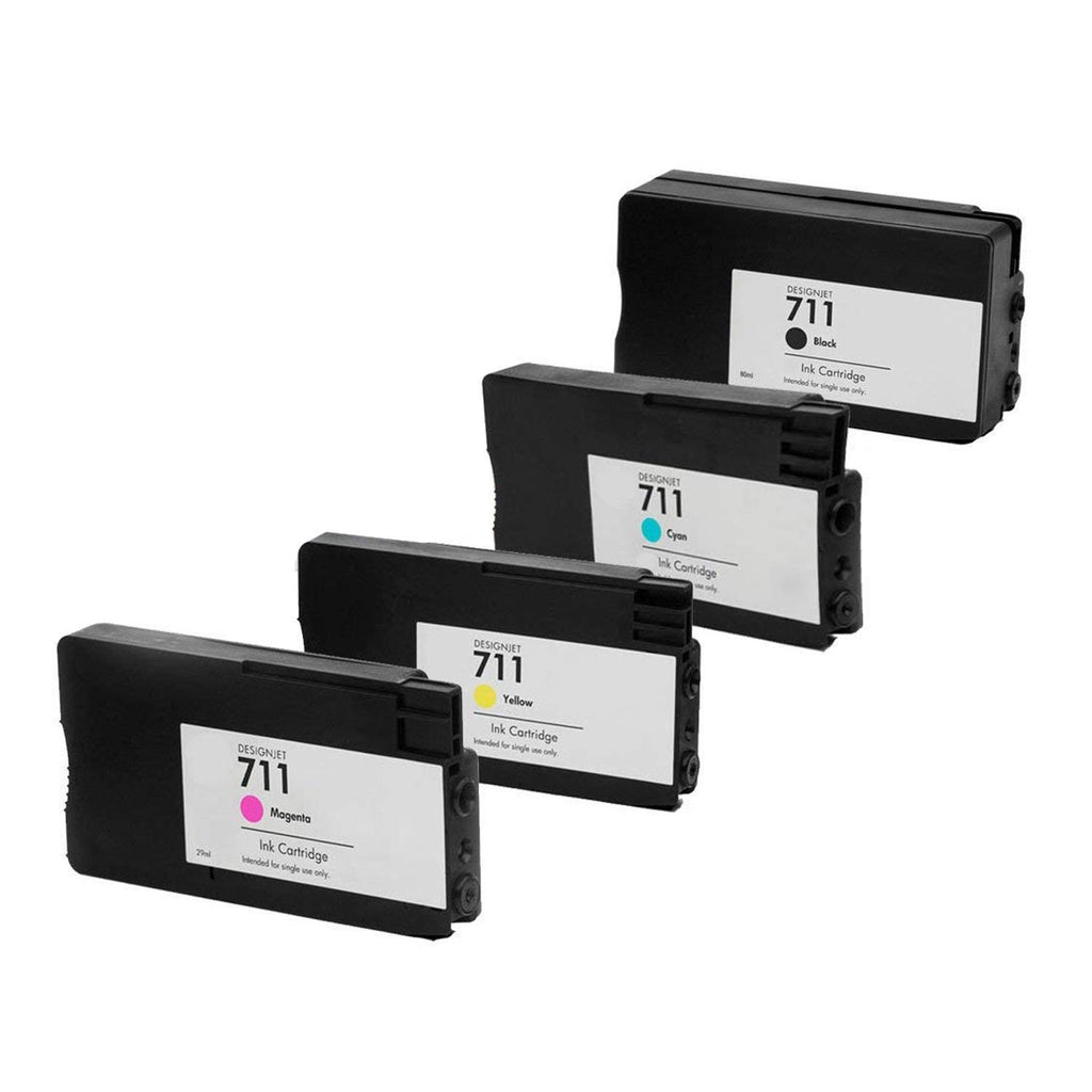 Yellow Ink Cartridge for HP ( HP 711XLY) - 24 Months Guarantee